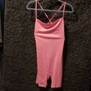 Pink romper
